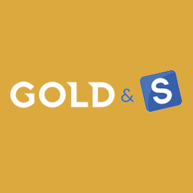 골드앤에스 로고